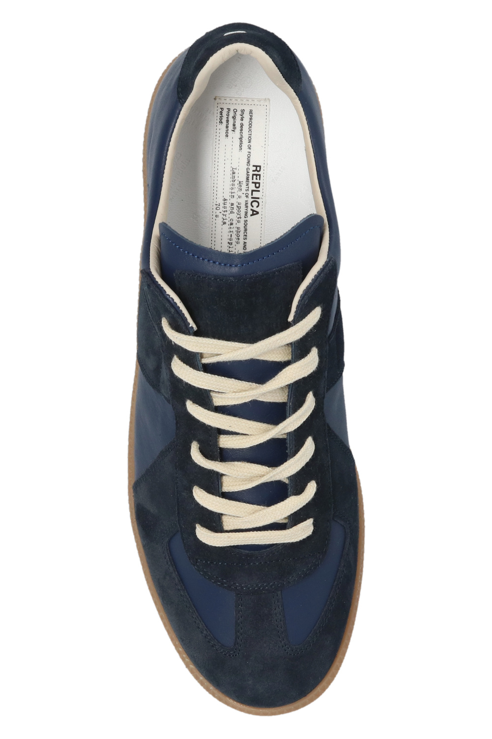 Navy blue 'Replica' sneakers Maison Margiela - Bring a chic touch